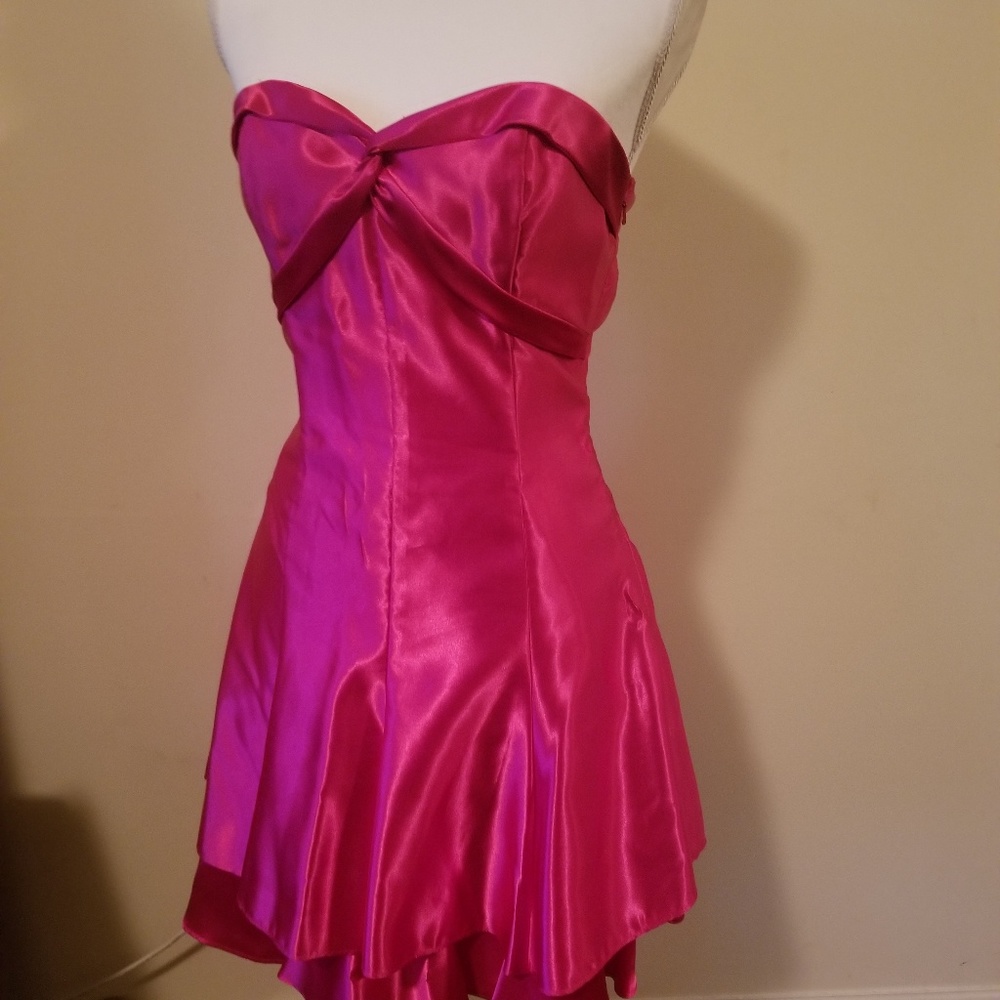 💗Fuscia short dress